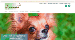 Desktop Screenshot of animali.it