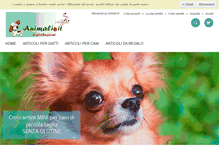 Tablet Screenshot of animali.it