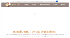 Desktop Screenshot of animali.com